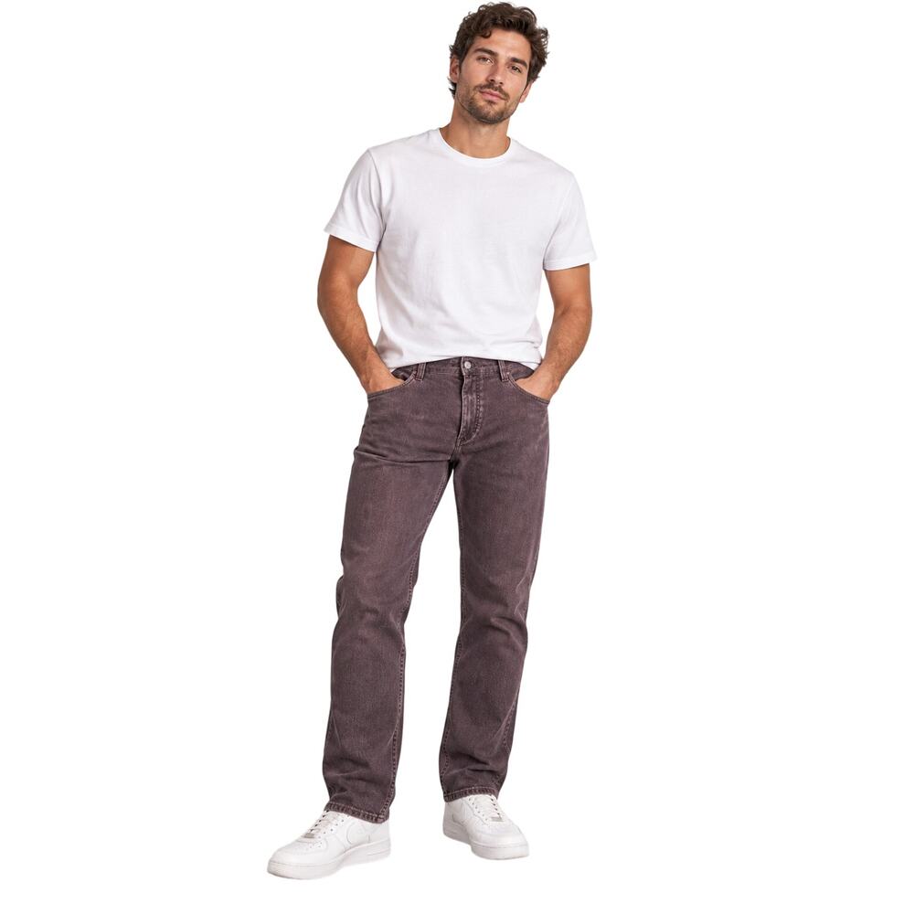 Loro Piana designer luxury cotton mens jeans brown sz 40 EUC comfort career